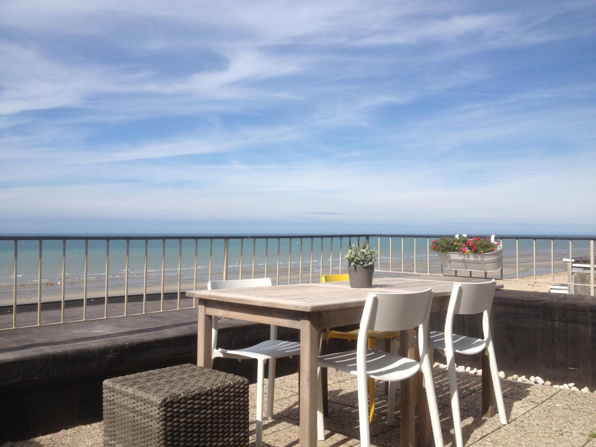 Zeedijk44 - Frontal Sea View Penthouse Apartment De Panne Luaran gambar